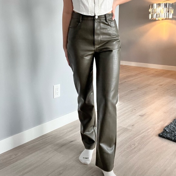 Wilfred Melina Pant in Forest Green Aritzia - Picture 3 of 6